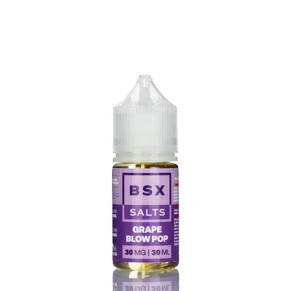 BSX Vapor Salt Nic - Grape Blow Pop - 30ml