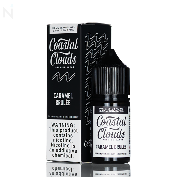 Coastal Clouds Salt - Caramel Brulee - 30ml
