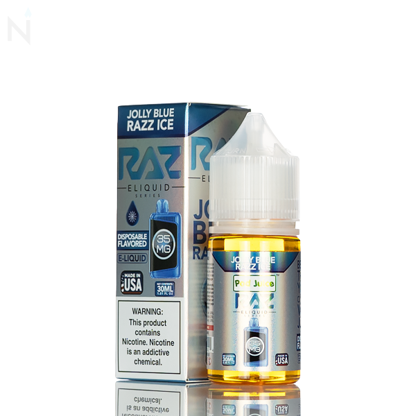 Pod Juice X RAZ Salt Nic -Jolly Blue Razz Ice