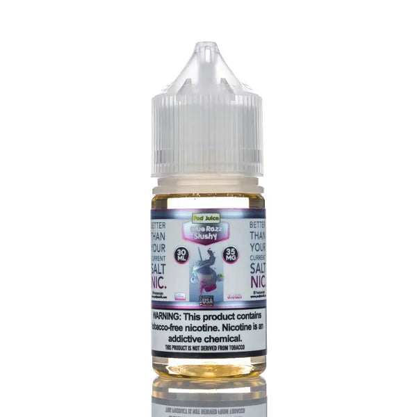 Pod Juice Salt - Blue Razz Slushy - 30ml