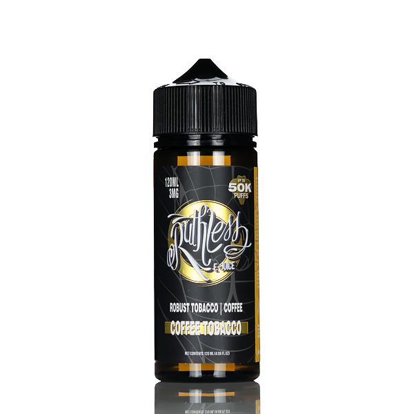 Ruthless Original E-Liquid - Coffee Tobacco - 120mL