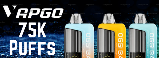 VAPGO OGGI Bar 75K: A High-Capacity Disposable Built for Flexibility