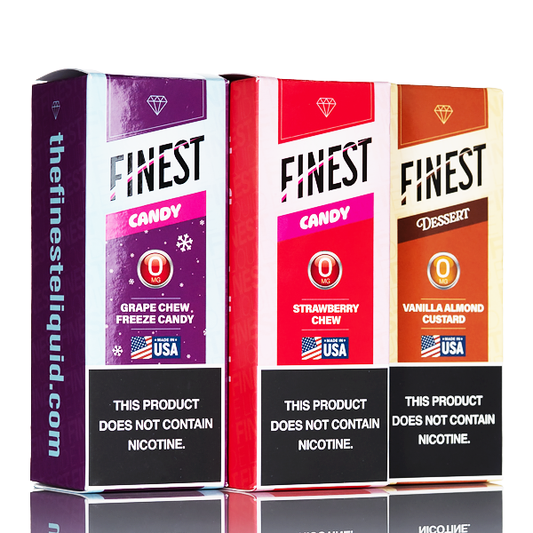 Finest E-Liquid - No Nicotine Vape Juice - 100mL