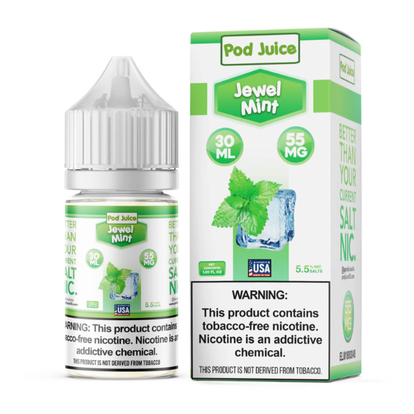 Best Deal Pod Juice Salt Vape Juice 30ML Jewel Mint