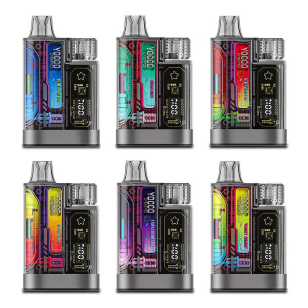 Best Deal Yocco CyberPod 12K Disposable Vape 5 Pack 20mL