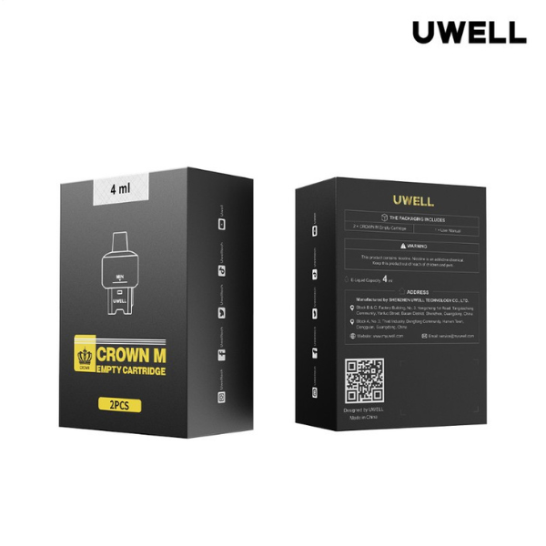 Best Deal Uwell Crown M Empty Cartridge 2 Pack