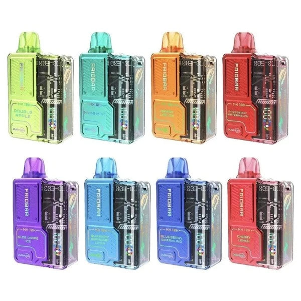 FreeMax Friobar MX 10000 Puffs Disposable Vape 5-Pack 20mL Best Flavors