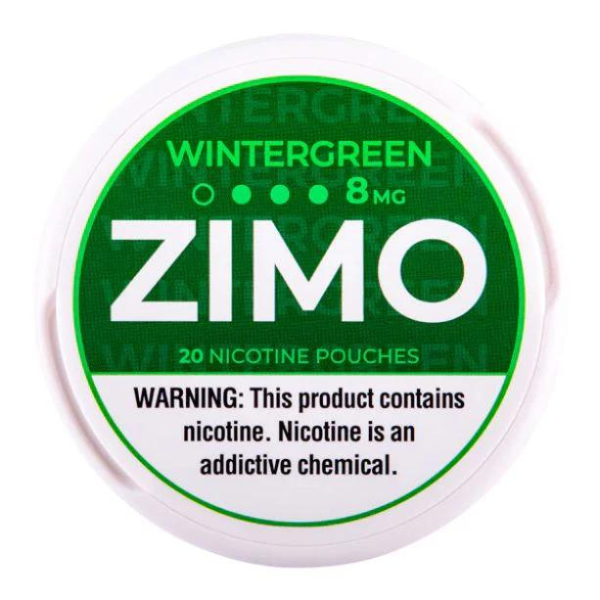 Best Deal Zimo Nicotine Pouches (5-Can Pack) Best Flavor - Wintergreen