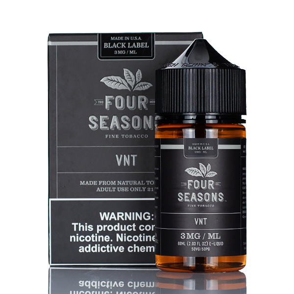 Four Seasons E-liquids - Black Label - VNT - 60ml