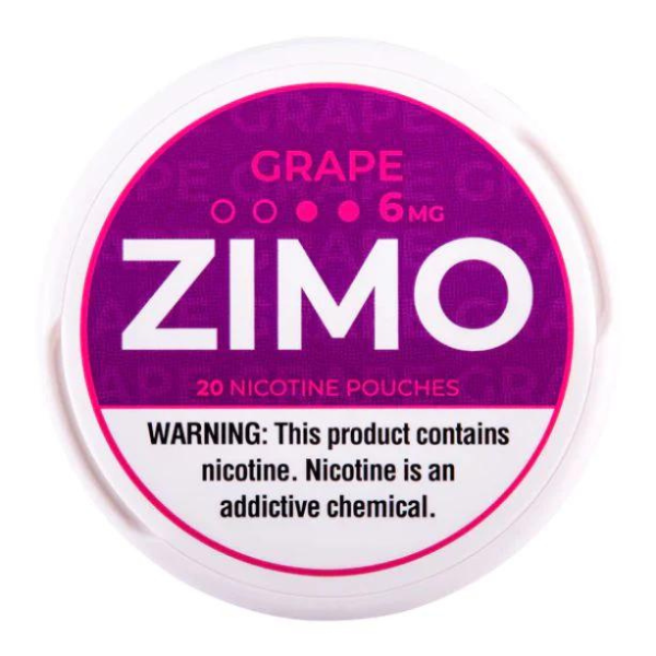 Best Deal Zimo Nicotine Pouches (5-Can Pack) Best Flavor - Grape