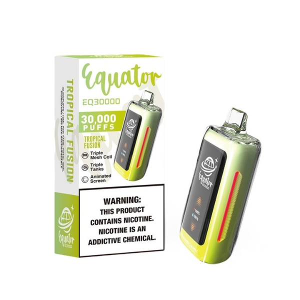 Best Deal Equator EQ30000 Rechargeable Disposable Vape 30ml - Tropical Fusion