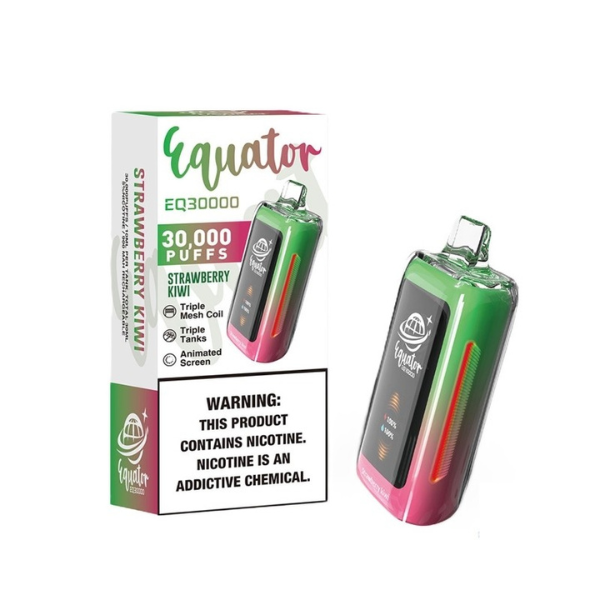 Best Deal Equator EQ30000 Rechargeable Disposable Vape 30ml -  Strawberry Kiwi