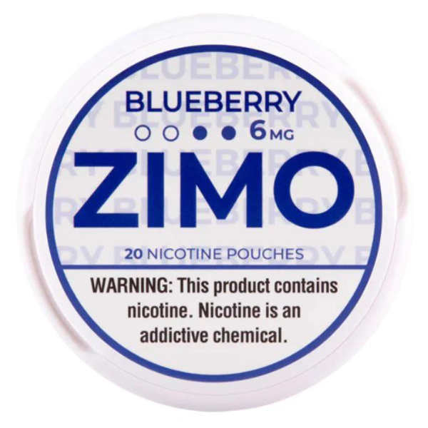 Best Deal Zimo Nicotine Pouches (5-Can Pack) Best Flavor - Blueberry