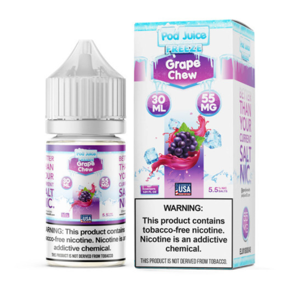 Best Deal Pod Juice Salt Vape Juice 30ML Grape Chew