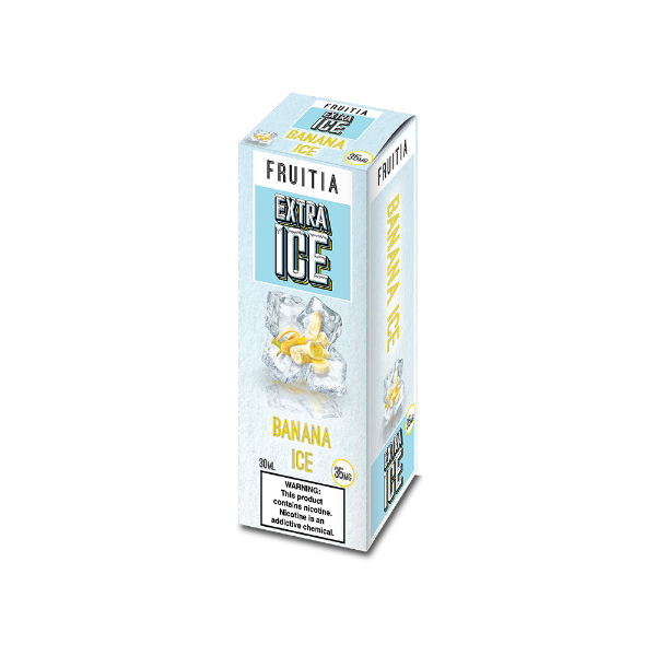 Best Deal Fruitia Extra Ice Salt Vape Juice 30mL - Banana Ice