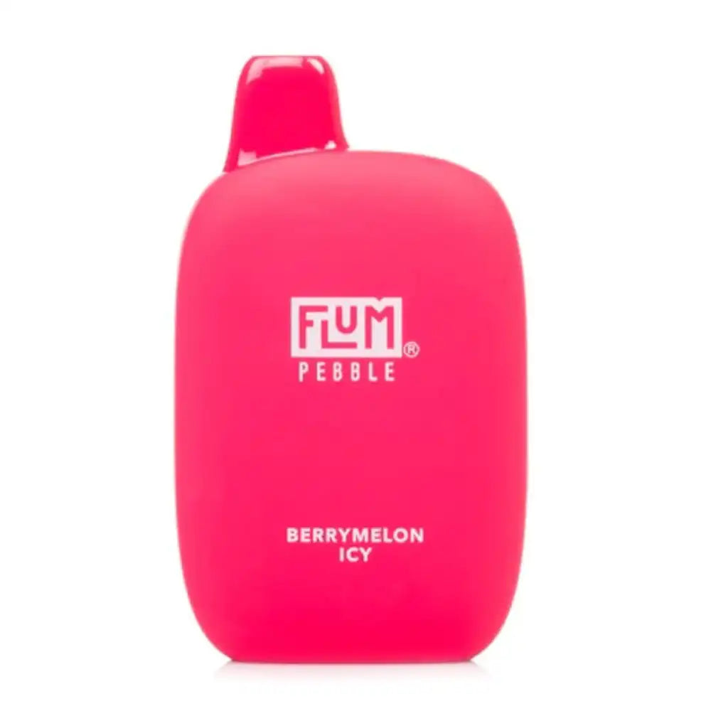 Flum Pebble 6000 Puffs Rechargeable Disposable Vape Best Flavor - Berrymelon Icy