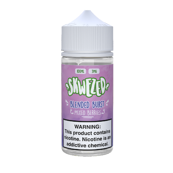 Best Deal Skwezed Vape Juice 100mL - Blended Burst (Mixed Berries)
