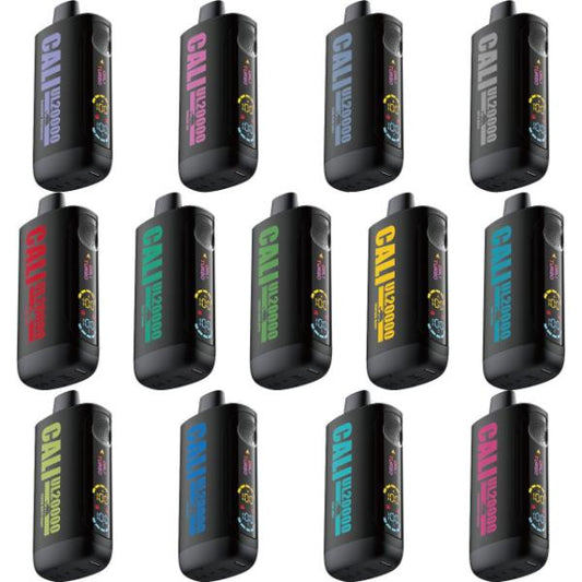 Cali UL20000 Black Series Disposable Vape 20mL (5 Pack)