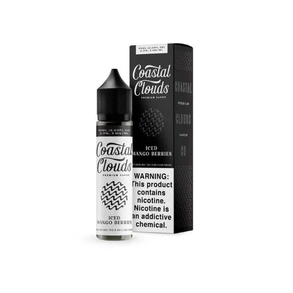 Best Deal Coastal Clouds Vape Juices 60mL  Mango Berries Iced