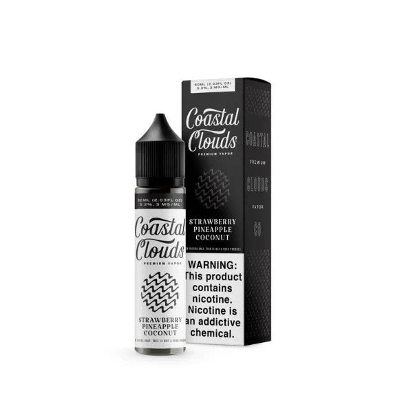 Best Deal Coastal Clouds Vape Juices 60mL  Strawberry Pineapple Coconut