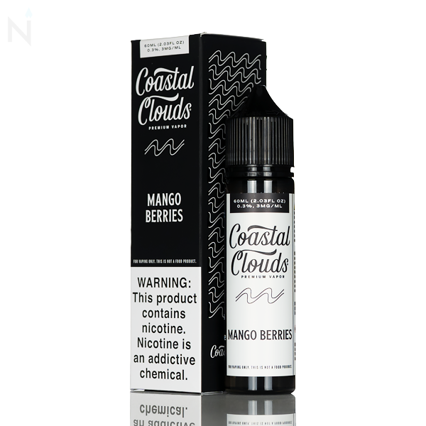 Coastal Clouds E-Liquid - Mango Berries - 60mL