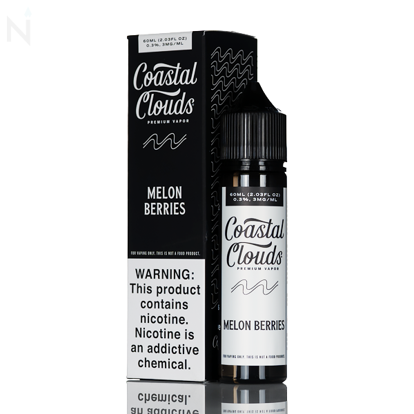 Coastal Clouds E-Liquid - Melon Berries - 60mL