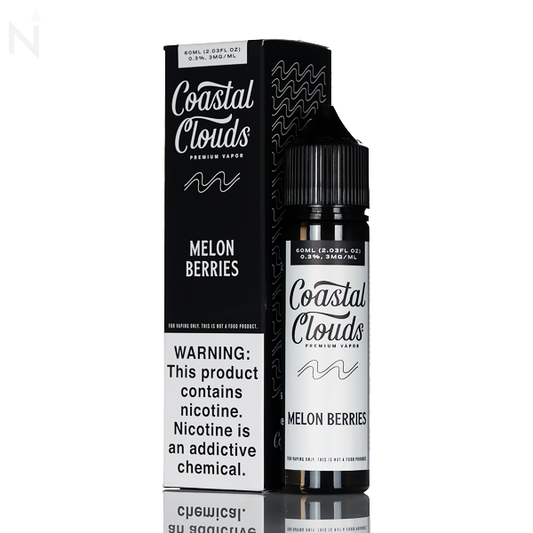 Coastal Clouds E-Liquid - Melon Berries - 60mL