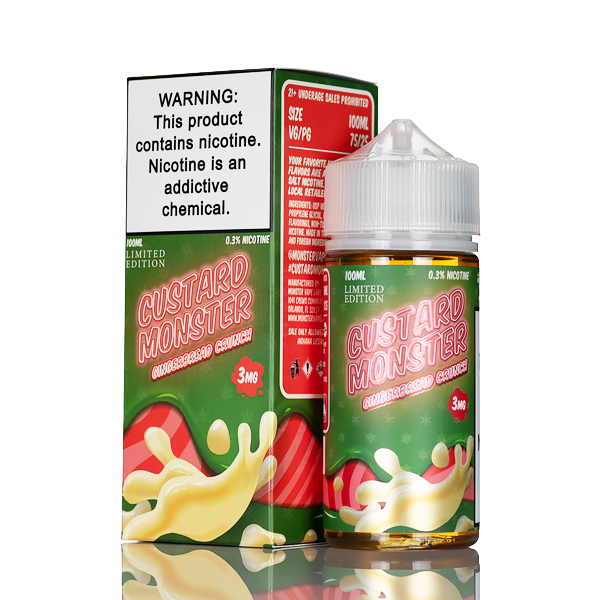 Custard Monster - Gingerbread Crunch - 100mL