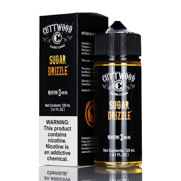 Cuttwood Classic E-Liquid - Sugar Drizzle - 120ml