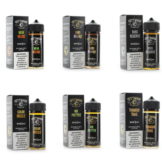 Best Flavors Cuttwood Vape Juice 120mL