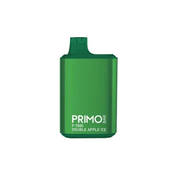 Best Deal Primo Bar P7000 Single Disposable 7000 Puffs 14mL - Double Apple Ice