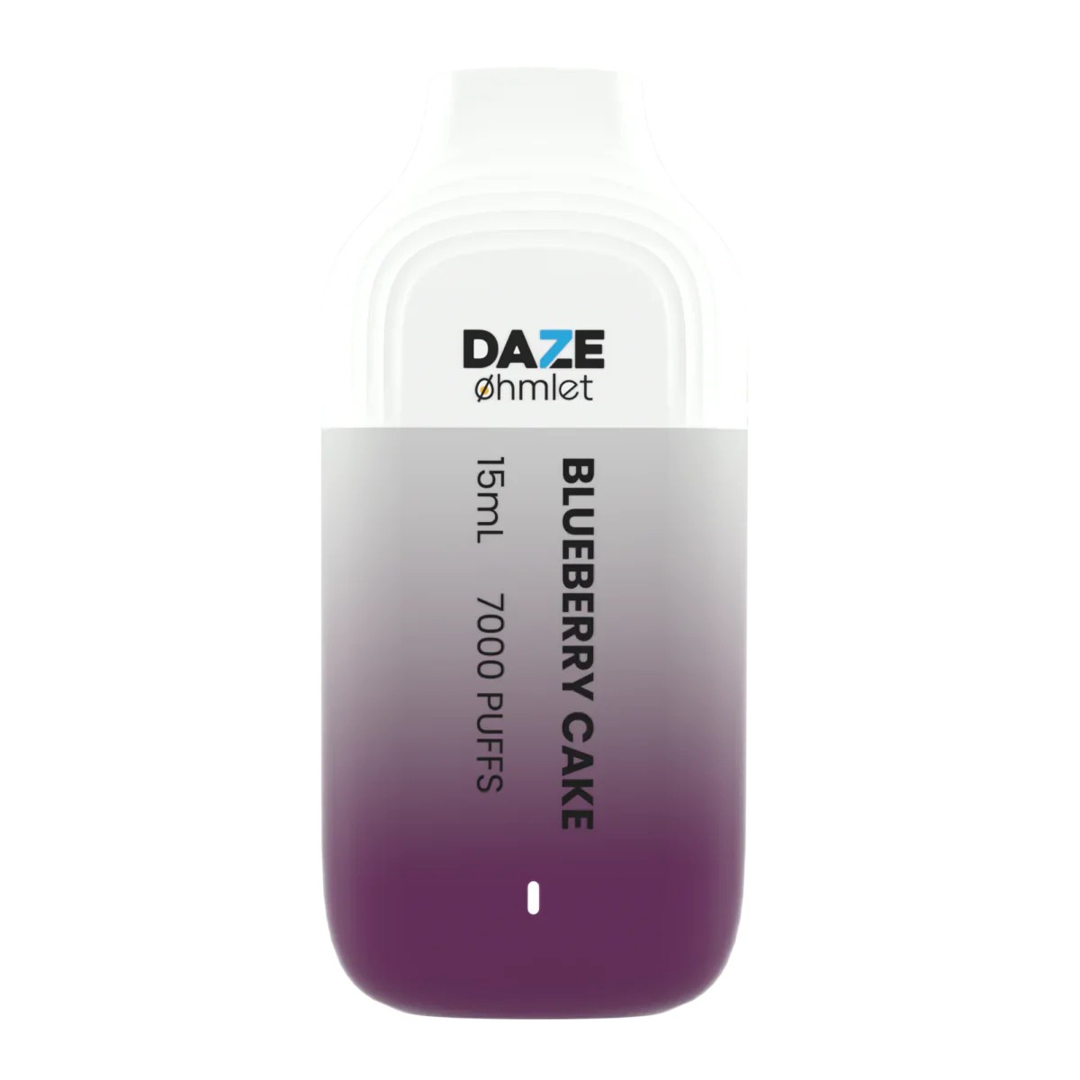 Daze OHMLET 7000 Puffs Single Disposable Vape-0mg Best Flavor Blueberry Cake