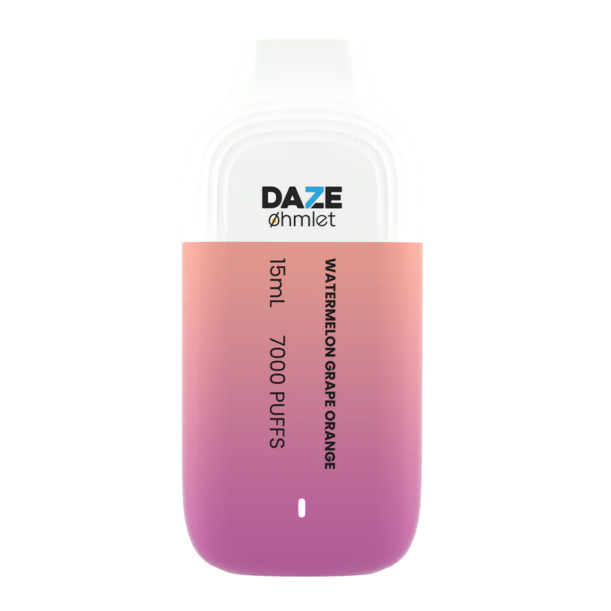 Daze OHMLET 7000 Puffs Single Disposable Vape-0mg Best Flavor Watermelon Grape Orange