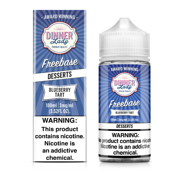 Best Deal Dinner Lady Desserts 100mL E-Juice - Blueberry Tart