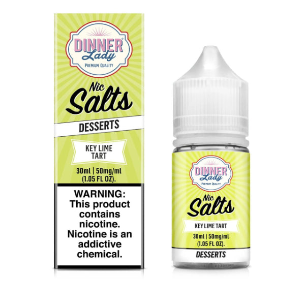 Best Deal Dinner Lady Desserts Nic Salt 30mL - Key Lime Tart