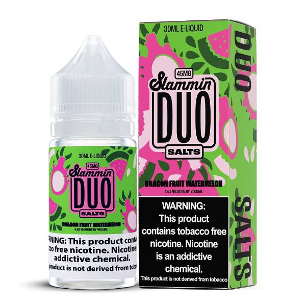 Best Deal Slammin Duo Vape Juice 30mL (Salt Nic) - Dragon Fruit Watermelon