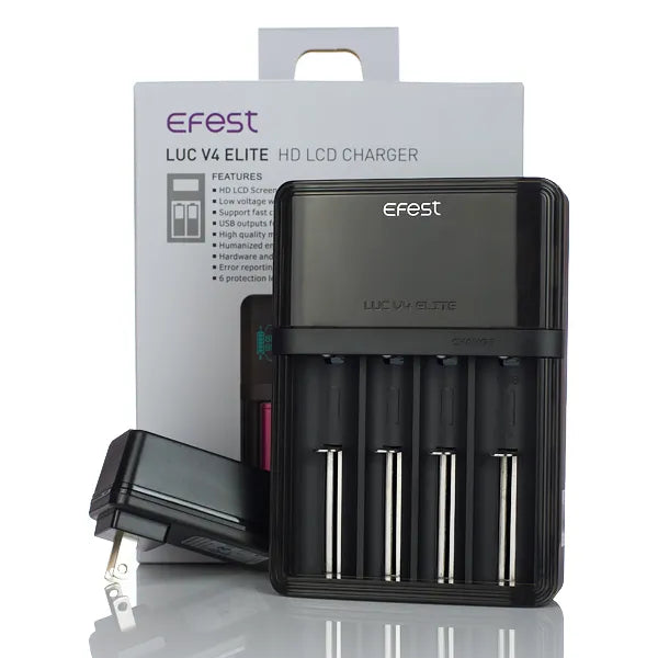 Efest LUC V4 Elite - Four Bay LCD Universal Charger