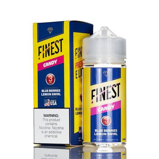 Finest E-Liquid - Candy Edition - Blue Berries Lemon Swirl - 100mL