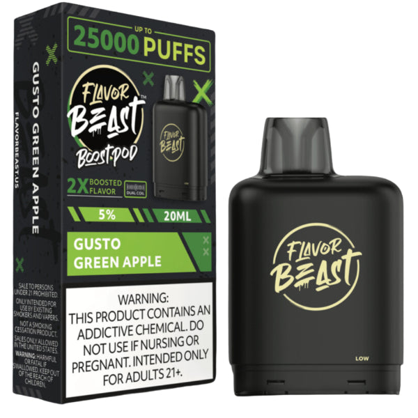 Flavor Beast Level X Boost Pods 25,000 Puffs (battery not included)