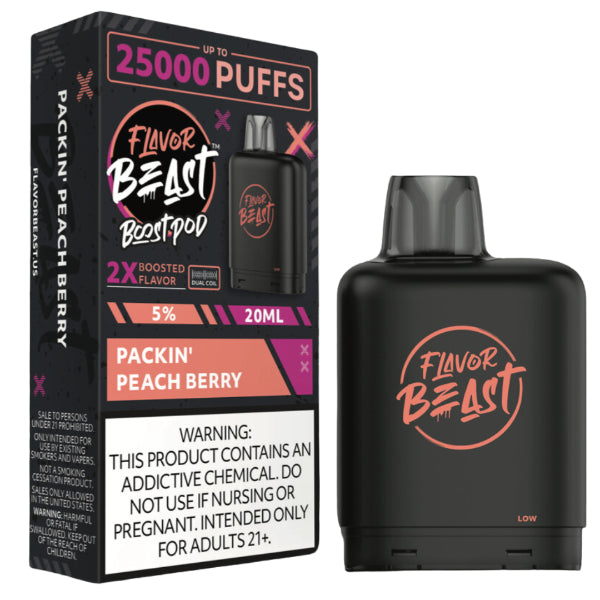 Flavor Beast Level X Boost Pods 25,000 Puffs (battery not included)