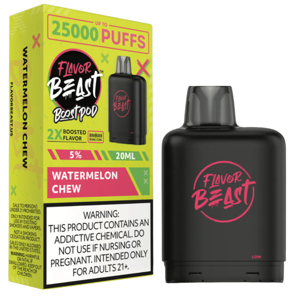 Flavor Beast Level X Boost Pods 25,000 Puffs (battery not included)