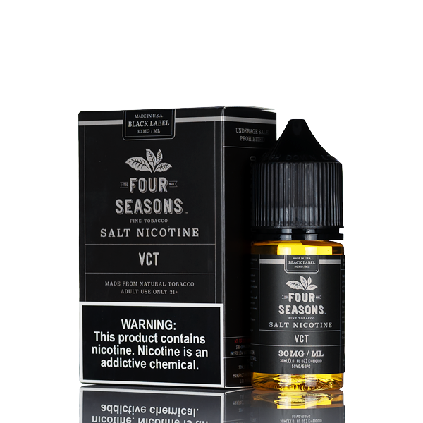 Four Seasons Salt Nicotine - Black Label - CVT - 30ml
