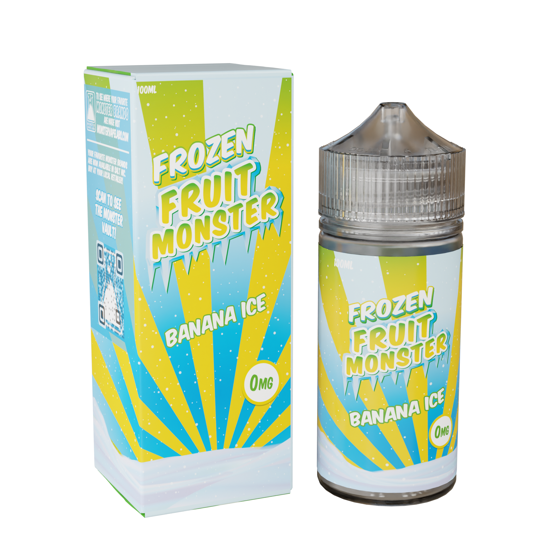 Best Deal Fruit Monster 100mL Vape Juice banana ice