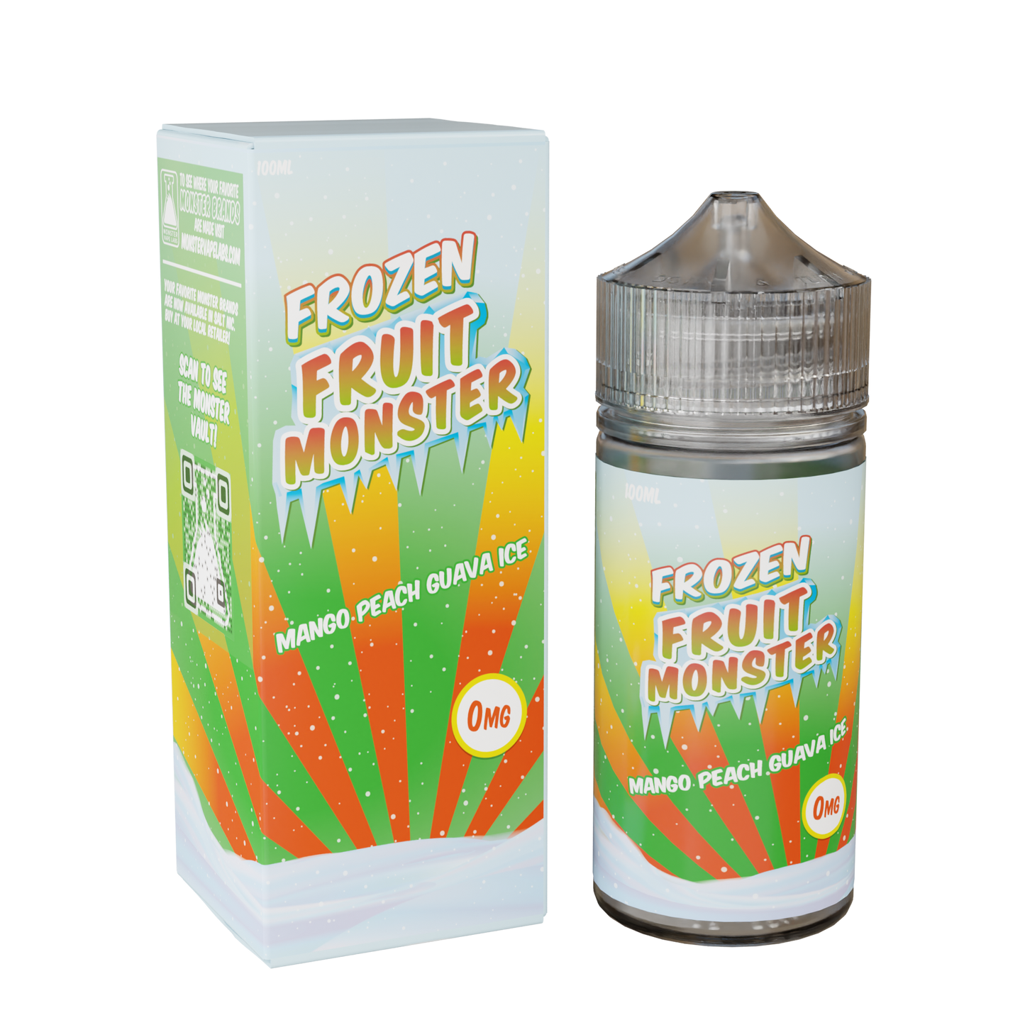 Best Deal Fruit Monster 100mL Vape Juice MAngo Peach Guava Ice