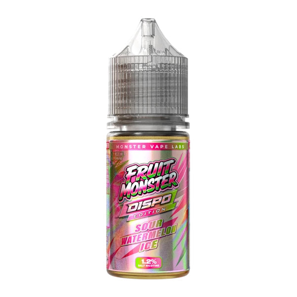 Fruit Monster Dispo Syn Nic Salt - Sour Watermelon Ice - 30ml