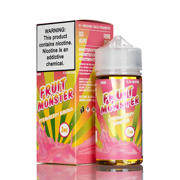 Fruit Monster - Strawberry Banana - 100mL