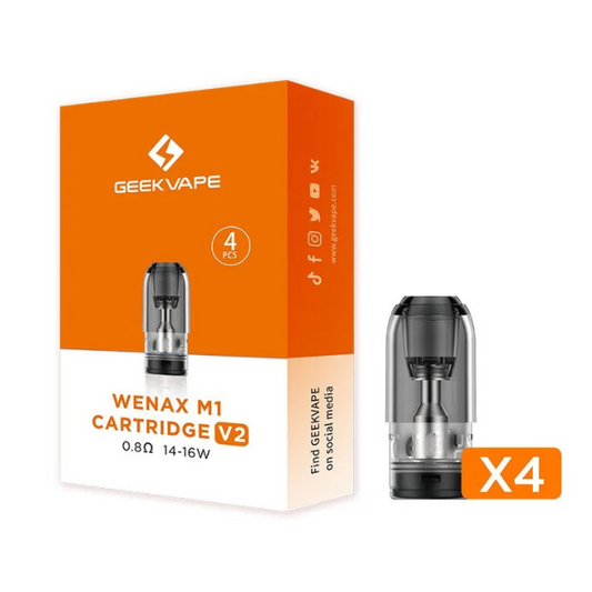 Best Deal GeekVape Wenax M1 V2 Replacement Pod-4-Pack