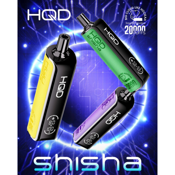 Best Deal HQD Shisha 20,000 Puff Disposable Vape 