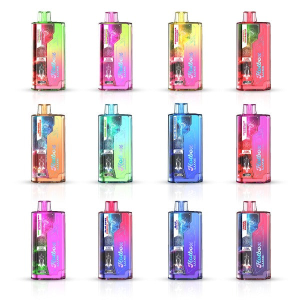 Hotbox Luxe 12k Puffs Disposable Vape 20mL Best Flavors