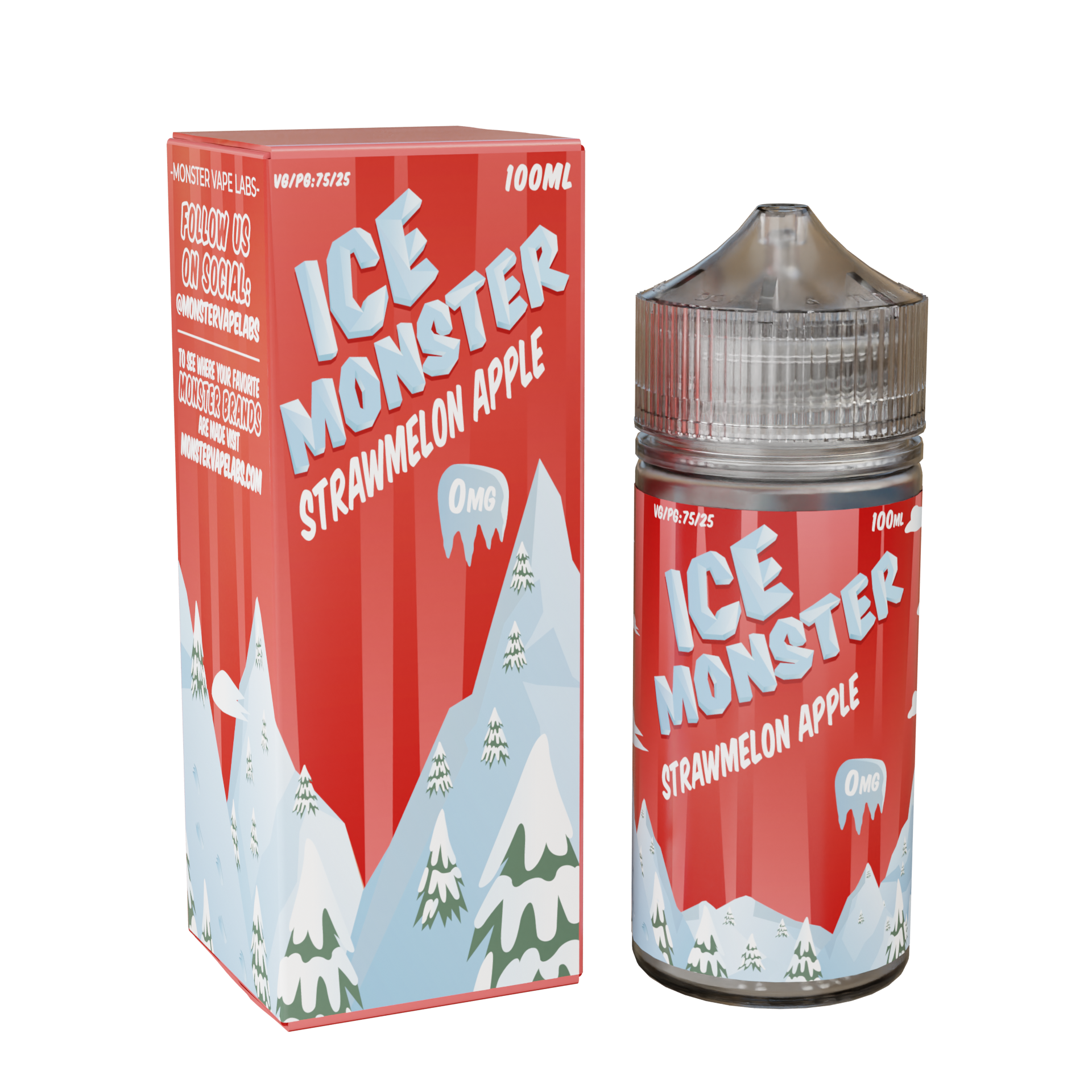 Best Deal Ice Monster 100mL Vape Juice - Strawberry Apple